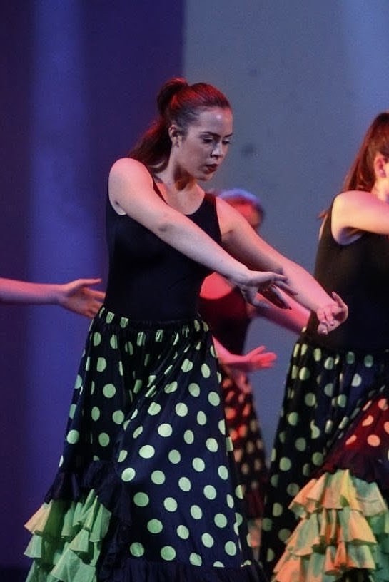 Rosa Federico in scena di flamenco